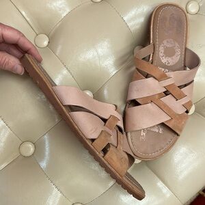 Sorel, real leather sandal size 7.5